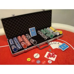 Poker set 500 - Motiv kostky