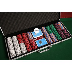 Poker sada Funky s 500 žetony 1-500