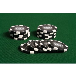 Žetony na poker Lucky hodnota 100 - 25 ks