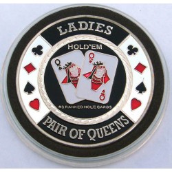 Poker Guard Ladies QQ silver