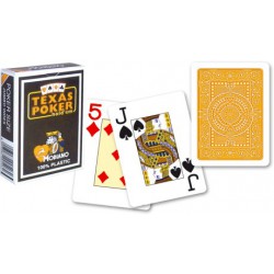Karty na poker Modiano - oranžové