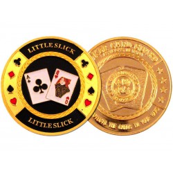 Poker Guard AQ gold - ochranný žeton