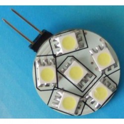 Studená bílá Diodová žárovka 12V s paticí G4 - LED diody SMD-WW6