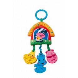 Mattel Fisher Price  Závěsná hračka - zvířátka z farmy