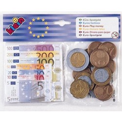 KLEIN Dětské peníze - Euro bankovky a mince