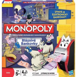 Monopoly Bláznivé bankovky CZ - HASBRO