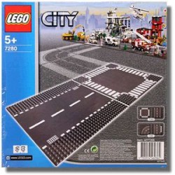 LEGO CITY 7280 Rovná silnice a křižovatka