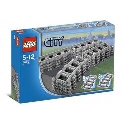 LEGO CITY  7896 Rovné koleje a zatáčky