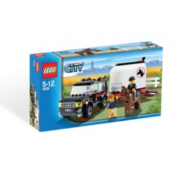 LEGO CITY 7635 Terénní vůz s pohonem 4 kol a přívěsem pro koně