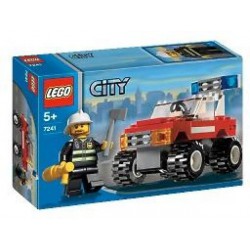 LEGO CITY 7241 Velitelské auto hasičů