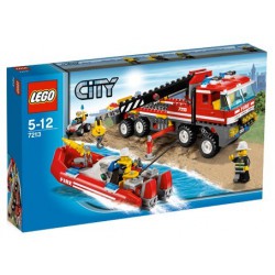 LEGO CITY 7213 - Hasičské auto s člunem