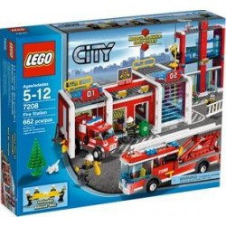 LEGO CITY 7208 - Hasičská stanice