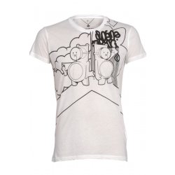 SUPREMEBEING - Bear art tričko white