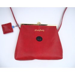 PLAYBAG - Kabelka no3 red