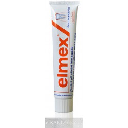 Elmex pasta bez mentolu (vhodný pro osoby užívající homeo)