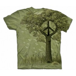 Tričko se stromem - ORGANIC PEACE TREE - O