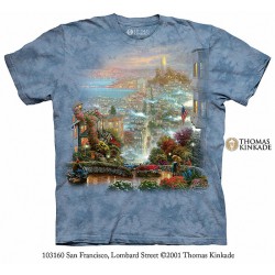 Tričko Thomas Kinkade - SF LOMBARD ST