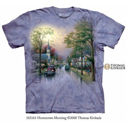 Tričko Thomas Kinkade - HOMETOWN MORNING