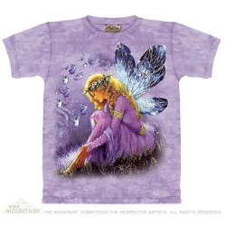 Dětské tričko s vílou - PURPLE WINGED FAIRY*