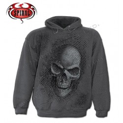 Dětská mikina s kapucí se smrtkou - WANTED HOODIE*