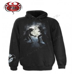 Dětská mikina s kapucí s vlkodlakem a upírem - IMMORTAL CONFLICT HOODIE*