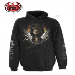 Dětská mikina s kapucí se smrtkou  -COLD STEEL HOODIE*