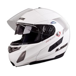 Silniční odklápěcí helma LS2 Delta, gloss white