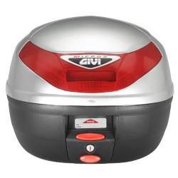 E 260G730 kufr GIVI Micro 2 stříbrný (Monolock s vlastní plotnou