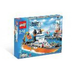 LEGO 7739 World City - Pobřežní hlídka - hlídková loď +