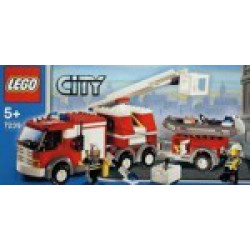 LEGO 7239 World City - Hasičské nákladní auto