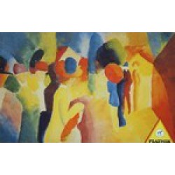 Puzzle 1000 d.  August Macke - Ve žlutém saku