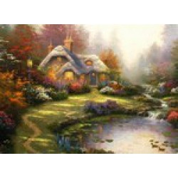 Puzzle 1000 d.  Thomas Kinkade - Chata