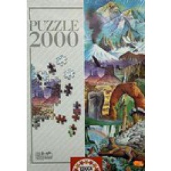 Puzzle 2000 d.  Divy světa