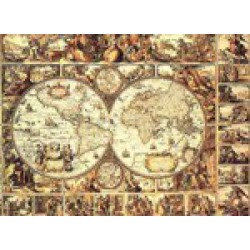 Puzzle 1500 d.  Mapa