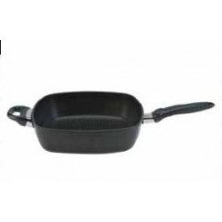 hranatá  grilovací pánev 28x28x  ucho ručka SKK Titanium 2000 Plus Non-Stick + Dárek zdarma