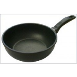 pánev wok AMT GASTROGUSS 20 cm/6 + víko INDUKCE + Dárek zdarma