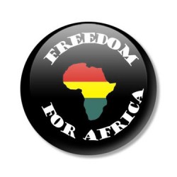 placka FREEDOM FOR AFRICA