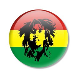 placka REGGAE Bob Marley