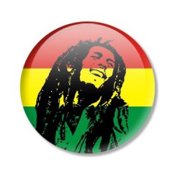 placka REGGAE Bob Marley