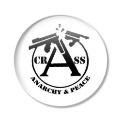 placka CRASS Anarchy And Peace