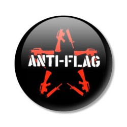 placka ANTI-FLAG Hvězda