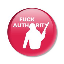 placka FUCK AUTHORITY