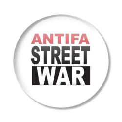 placka ANTIFA STREET WAR