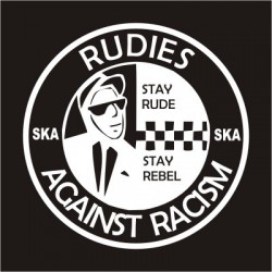 nášivka RUDIES AGAINST RACISM