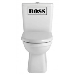 boss (samolepka na wc-boss)