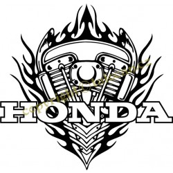 samolepka Honda 08 (samolepka Honda 08)