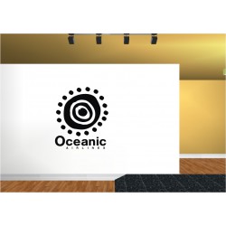 Oceanic airlines (samolepka na zeď)