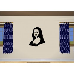 Mona Lisa (samolepka na zeď)