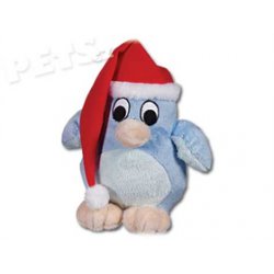 Hračka DogIt PuppyLuv X-mas Penguin - 1ks