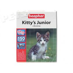 Kittys Junior s biotinem - 150tablet